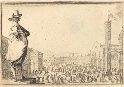 ドゥオモ広場、フィレンツェ 作： Jacques Callot