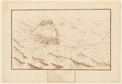 ガニの平面図 作： Jacques Callot