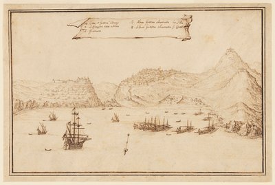オラン、アルジェリアの平面図 作： Jacques Callot