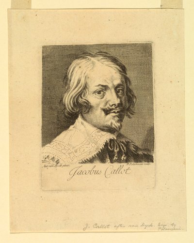 ジャック・カロの肖像 作： Jacques Callot