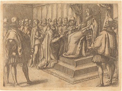 ポーランド大使の歓迎 作： Jacques Callot