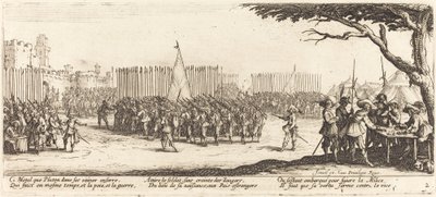 部隊の募集 作： Jacques Callot