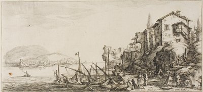 狩猟からの帰還、フィレンツェでデザインされたさまざまなシーンから 作： Jacques Callot