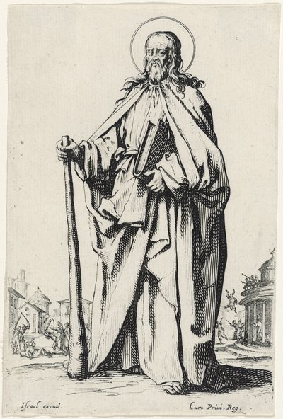 セントジェームスレグランアポトル（大使徒）からの小、1631年 作： Jacques Callot