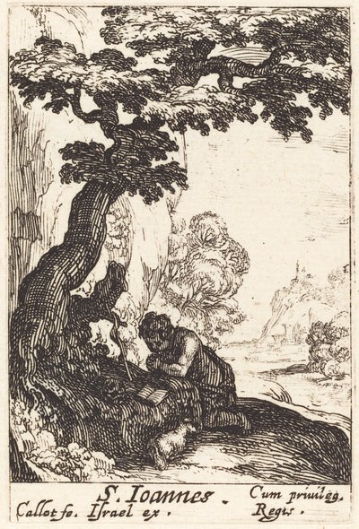 洗礼者聖ヨハネ 作： Jacques Callot