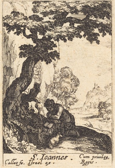 洗礼者聖ヨハネ 作： Jacques Callot