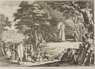 聖ニコラスの説法 作： Jacques Callot