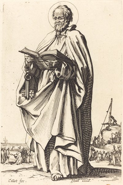 聖ペテロ 作： Jacques Callot