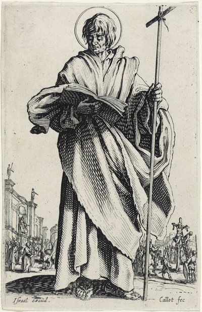 レグランアポトレス（大使徒）出身のサンフィリップ、1631年 作： Jacques Callot