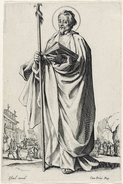 レ・グラン・アポトル（大使徒）の聖トーマス、1631 作： Jacques Callot