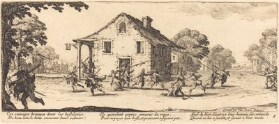 略奪のシーン 作： Jacques Callot