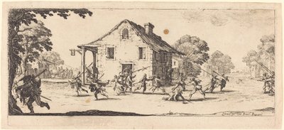 略奪のシーン 作： Jacques Callot