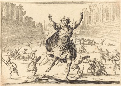 ローマのサーカスでの小競り合い 作： Jacques Callot