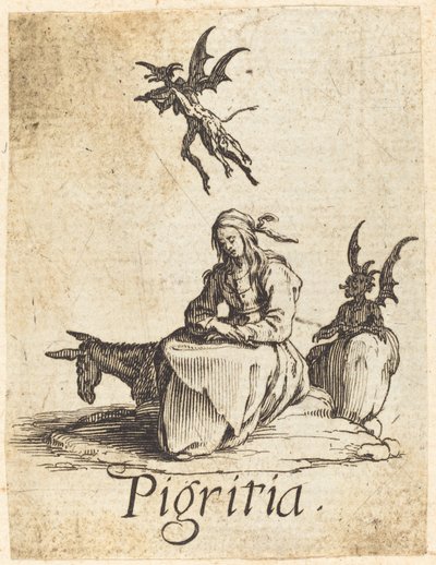 怠惰 作： Jacques Callot