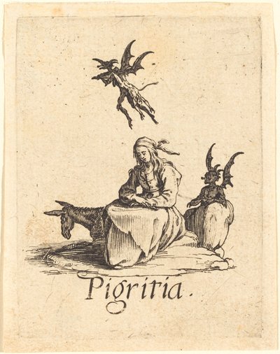 怠惰 作： Jacques Callot