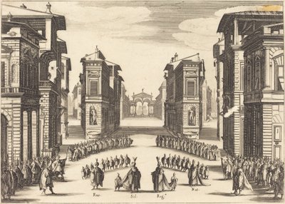 スレイマン、第二幕 作： Jacques Callot