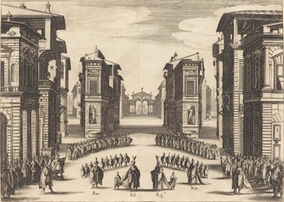 スレイマン、第二幕 作： Jacques Callot