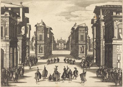 スレイマン、第四幕 作： Jacques Callot