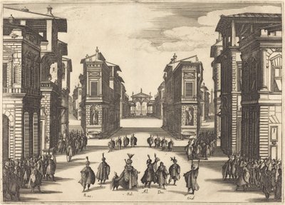 スレイマン、第四幕 作： Jacques Callot