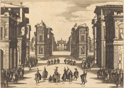 スレイマン、第四幕 作： Jacques Callot