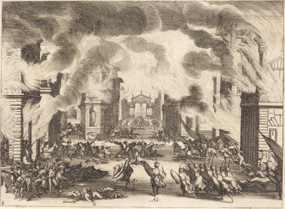 スレイマン、第5幕 作： Jacques Callot
