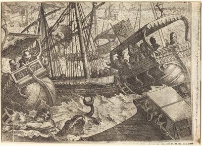 バルセロナ沖の嵐 [直訳] 作： Jacques Callot