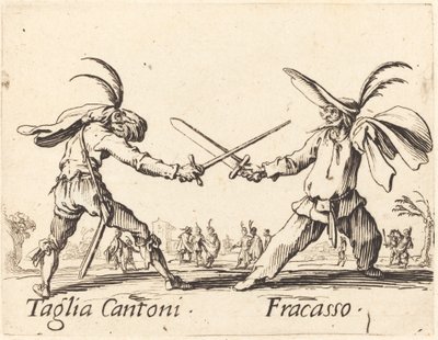 タリア・カントーニとフラカッソ 作： Jacques Callot