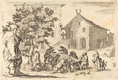 肩掛け 作： Jacques Callot