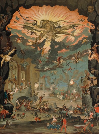 聖アンソニーの誘惑、ジャック・カロ作（1592-1635） 作： Jacques Callot