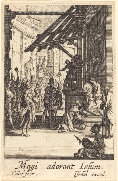 魔術師の崇拝 作： Jacques Callot