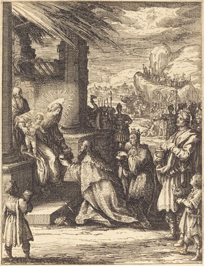 賢者の礼拝、16231628。 作： Jacques Callot