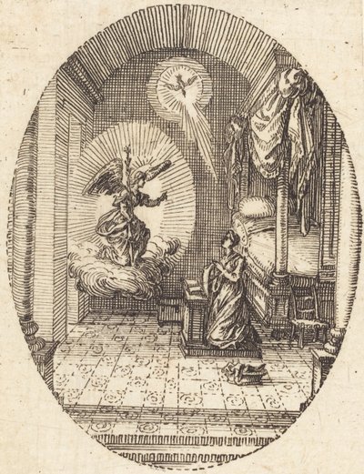 受胎告知 作： Jacques Callot