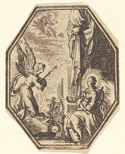 受胎告知 作： Jacques Callot