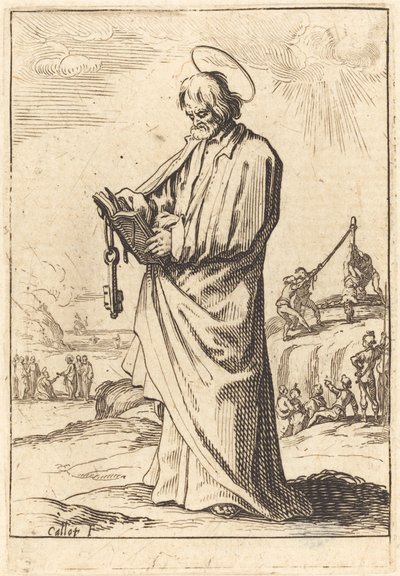 使徒ペテロ 作： Jacques Callot