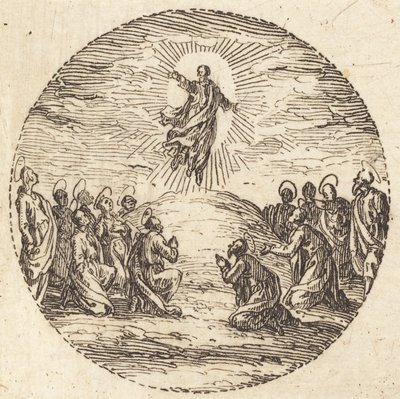 アセンション、c。 1631年。 作： Jacques Callot