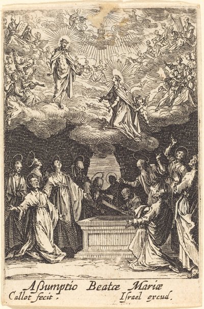 聖母被昇天 作： Jacques Callot
