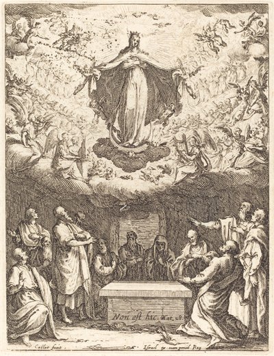 聖母被昇天 作： Jacques Callot