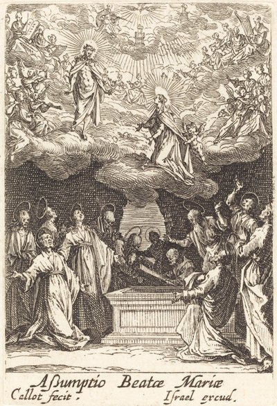 聖母被昇天、1630 年以降。 作： Jacques Callot