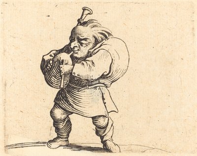 バグパイプ奏者 作： Jacques Callot