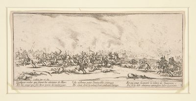 The Battle, from The Miseries and Disasters of War 作： Jacques Callot