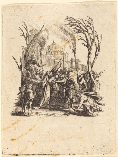裏切り、c。 16241625。 作： Jacques Callot