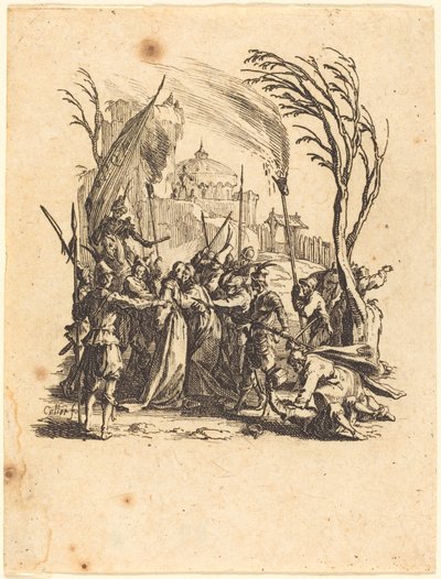 The Betrayal』16241625年頃。 作： Jacques Callot
