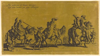 Die Bohemiens marschieren: Die Vorhut 作： ジャック・カロ