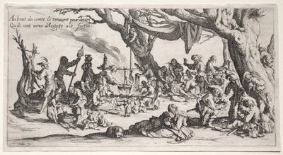 ボヘミアンズ: 立ち寄り場所: ボヘミア人の饗宴 作： Jacques Callot