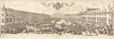 1621年以降のナンシーのカリエール。 作： Jacques Callot