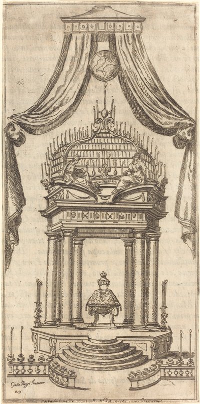 カタファルク 作： Jacques Callot