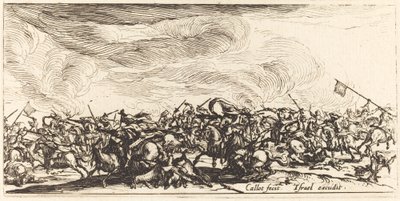 剣を使った騎馬戦 作： Jacques Callot