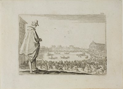 「カプリース」より「サンタマリアの戦車競走」 作： Jacques Callot