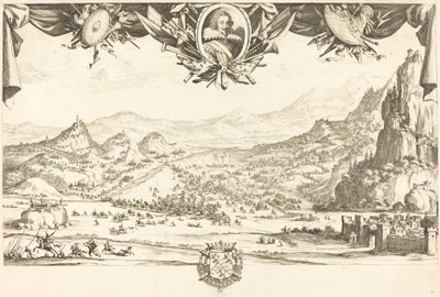 1631年以降のアヴィリアーナの戦い。 作： Jacques Callot