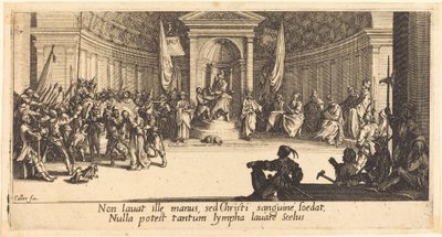死の宣告』1618年頃。 作： Jacques Callot
